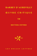 Oeuvre critique, t. VIII